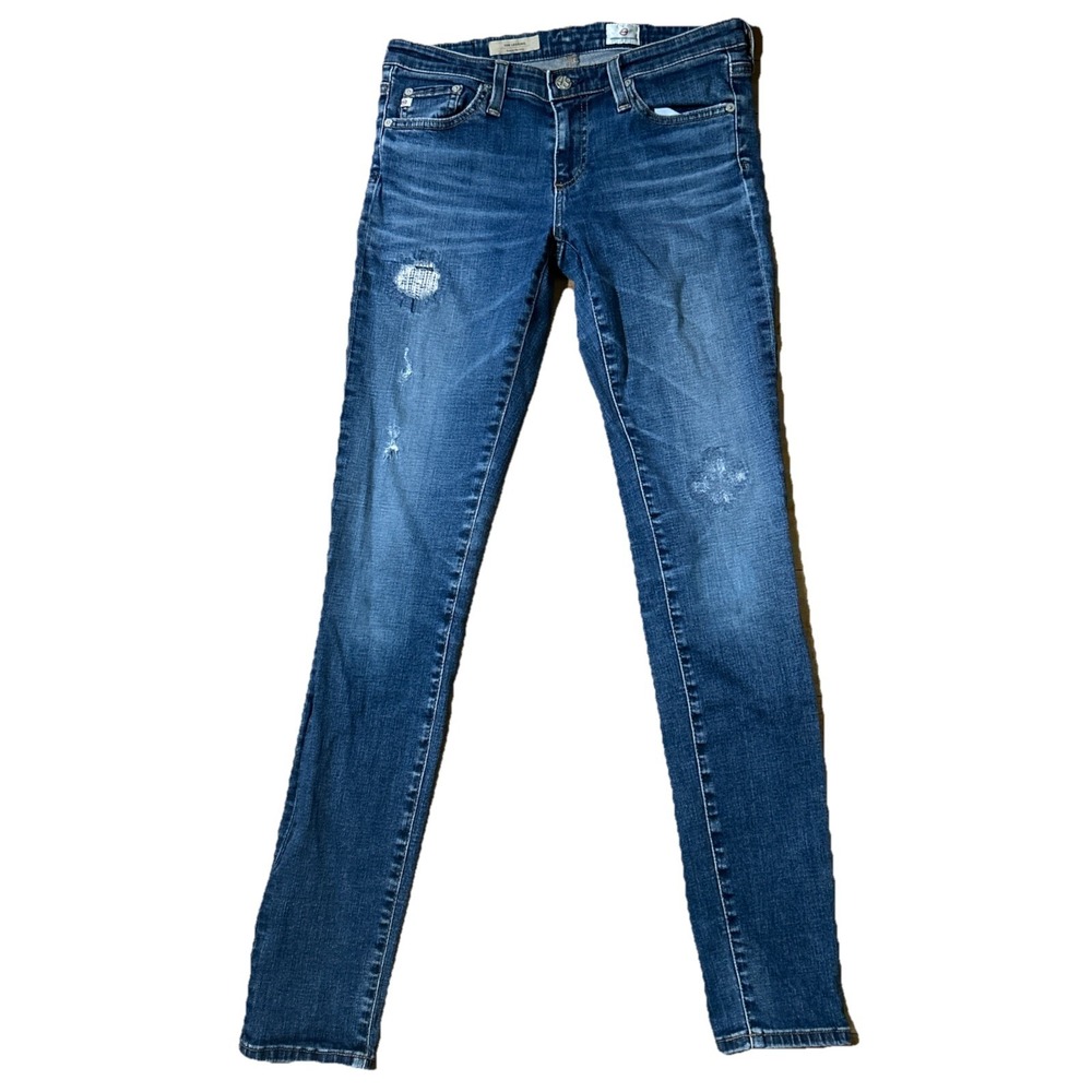AG Adriano Goldschmied Jeans Women's 27R Blue The Legging‎ Super Skinny Stretch